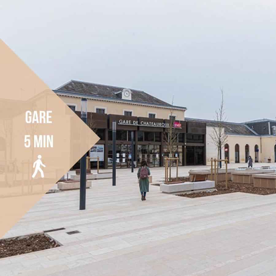 Le Dolce Vita - Proche Gare - Spacieux Chateauroux Luaran gambar